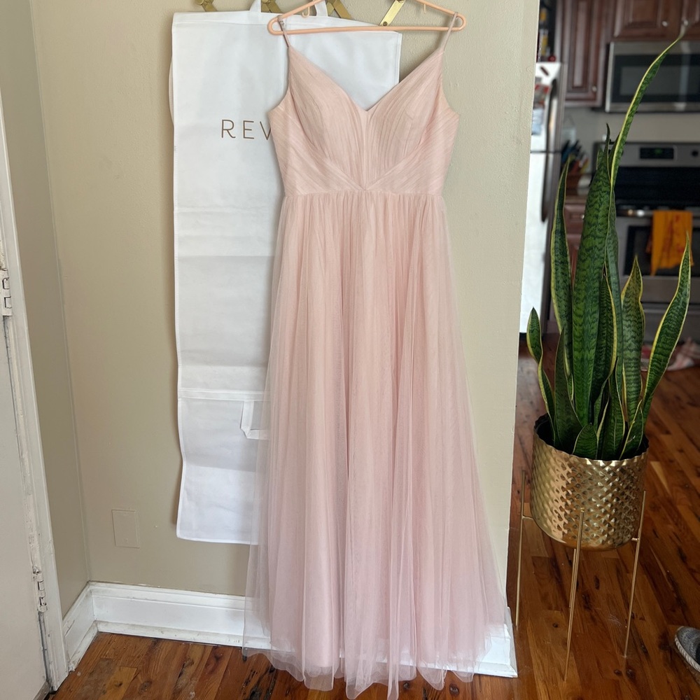 Revelry Penelope dress - Tulle Peek a Boo Pink